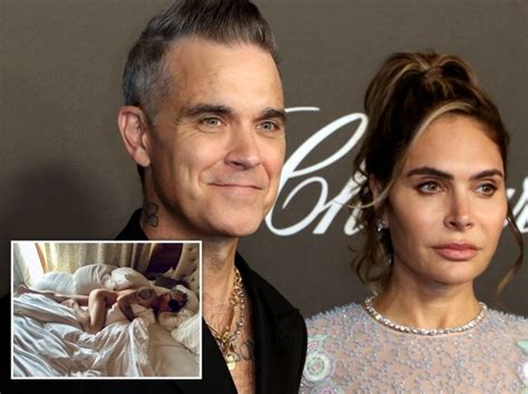 robbie williams nude pics|Robbie Williams snoozes totally naked in photo shared by wife .